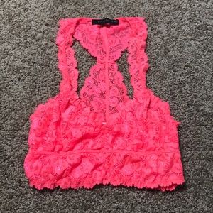 Neon Pink Bralette